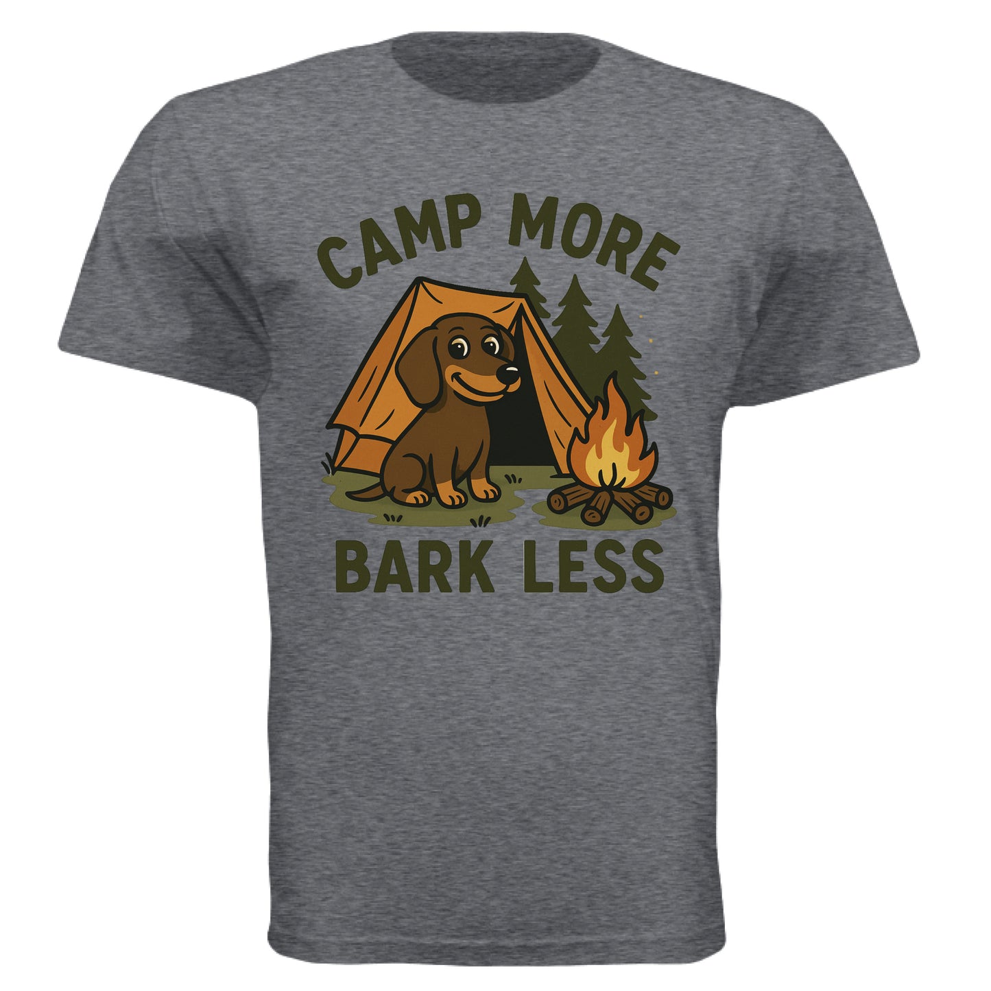 Dark Heather Grey - FRONT