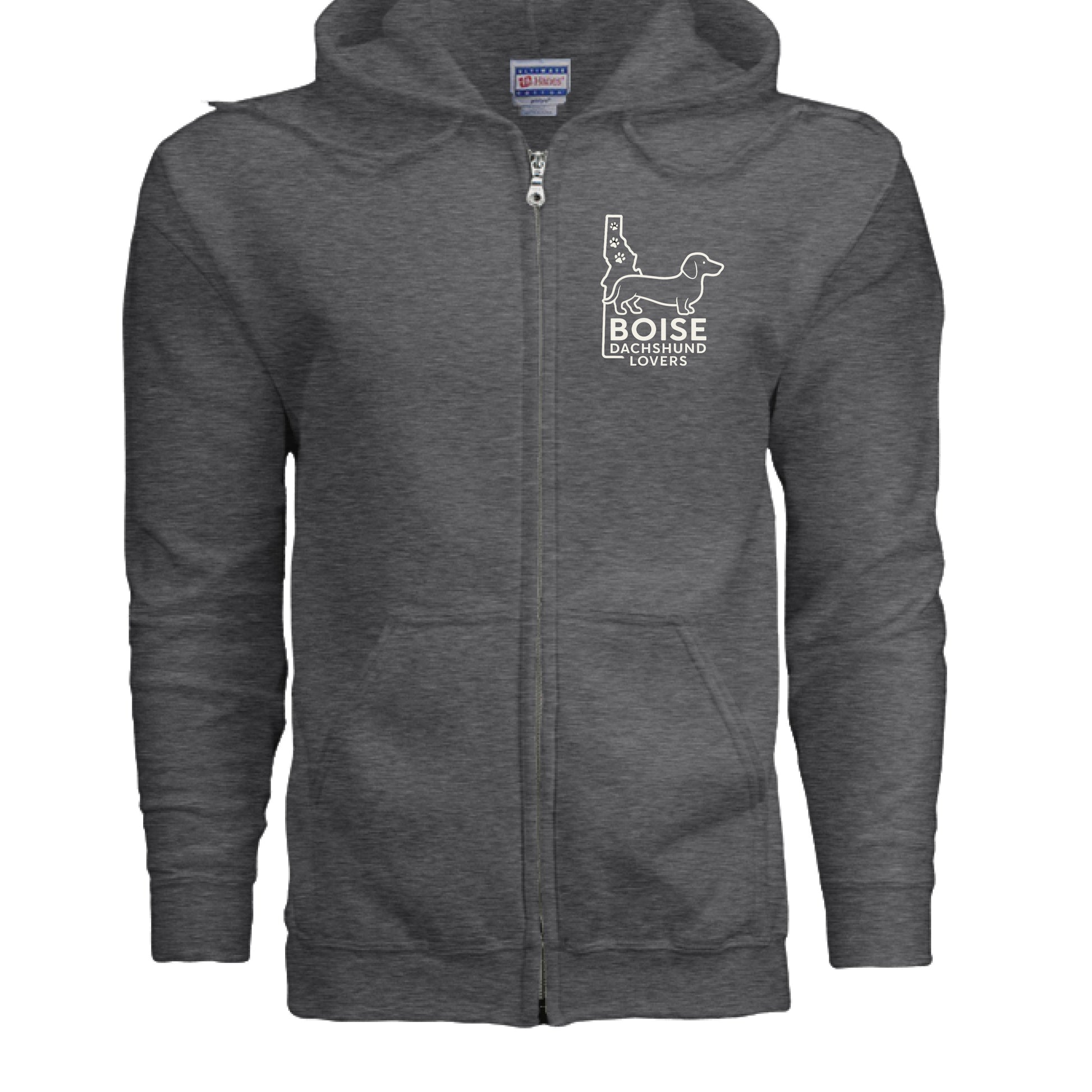 CHARCOAL HEATHER - FRONT